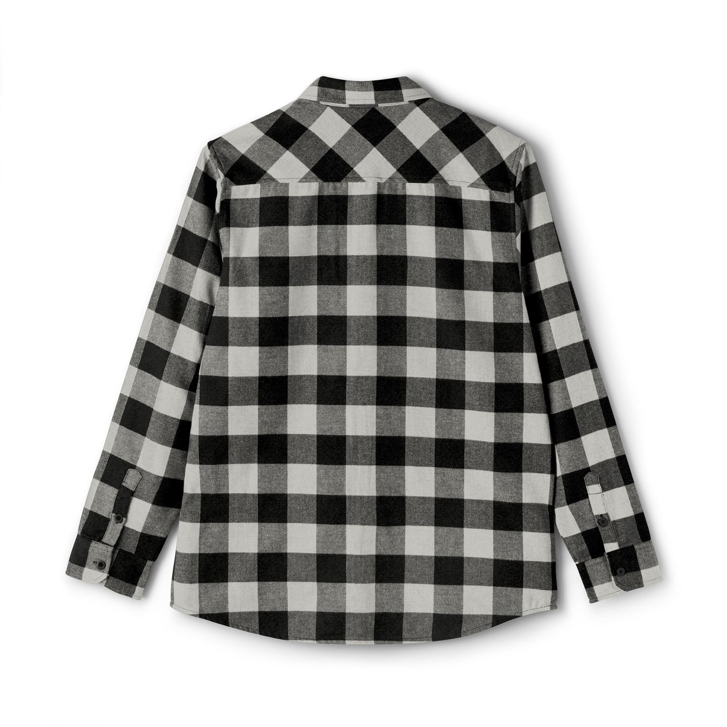 Heavyweight Flannel | Grey Heather/Black