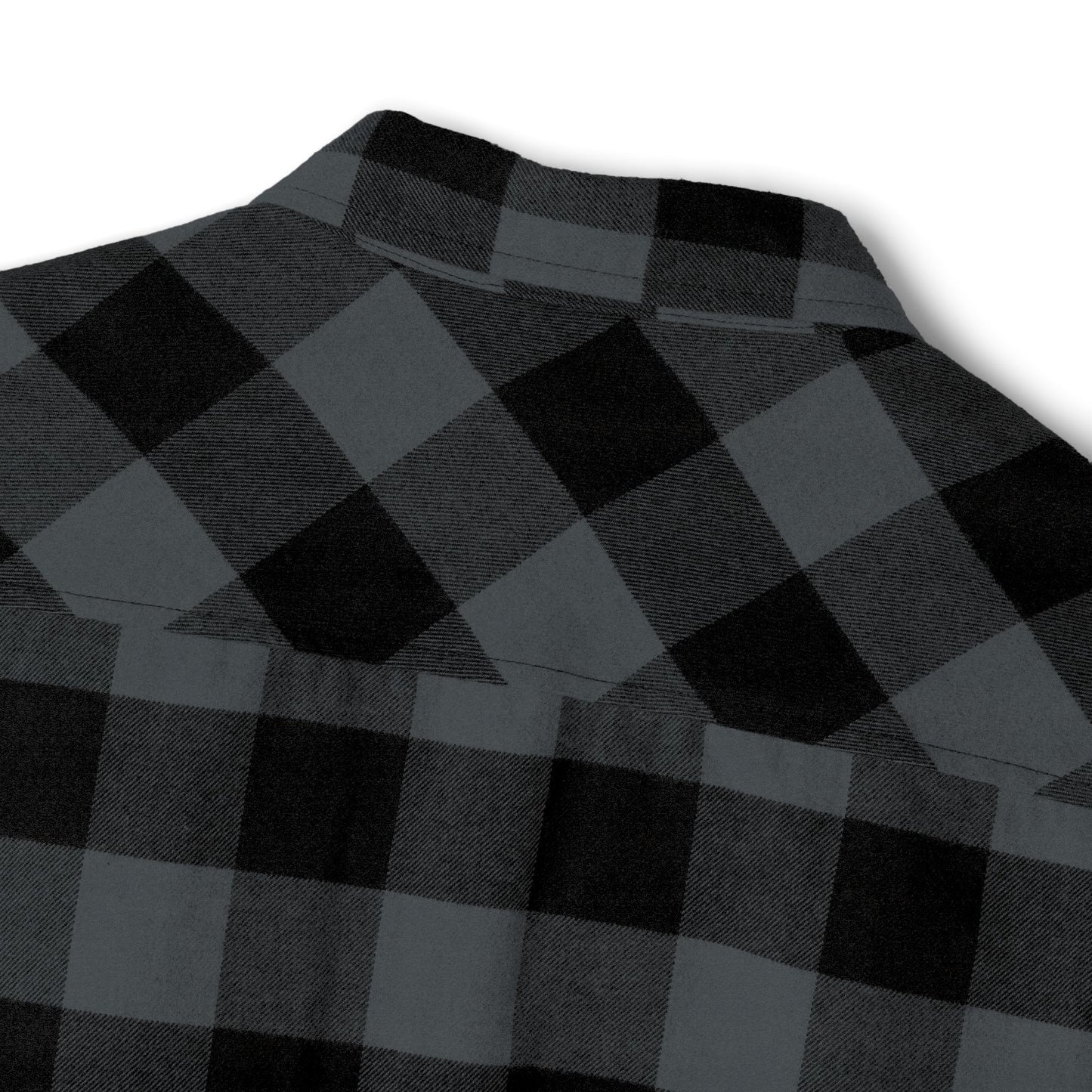 Heavyweight Flannel | Charcoal Heather/Black