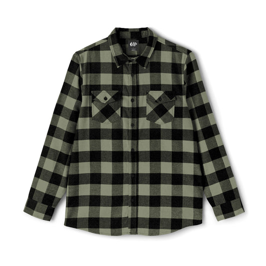 Heavyweight Flannel | Olive/Black